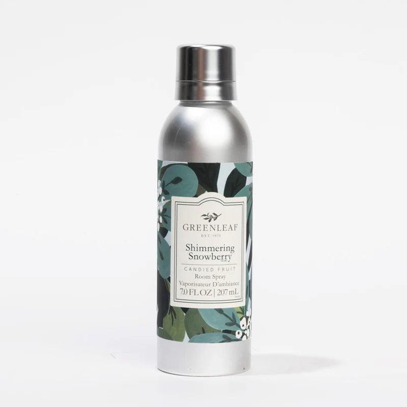 Greenleaf Shimmering Snowberry Room Spray