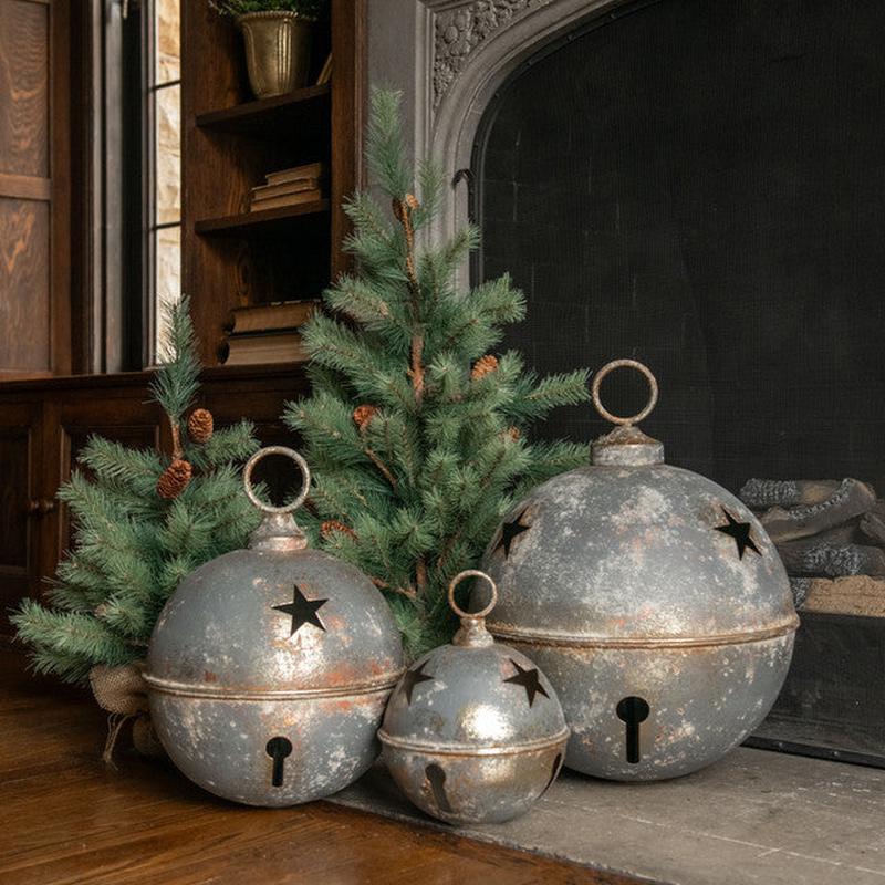 Grey Star Sleigh Bell - Choose Size