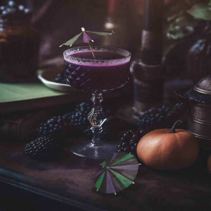 Haunted Spirits Spooky Cocktail Umbrellas - Package of 15