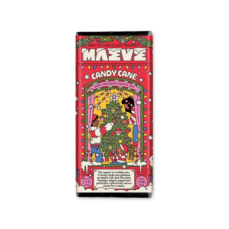 Maeve -Holiday Candy Cane Truffle Bar