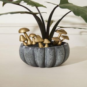 Set of 3 Troop Mushroom Plant Sticks