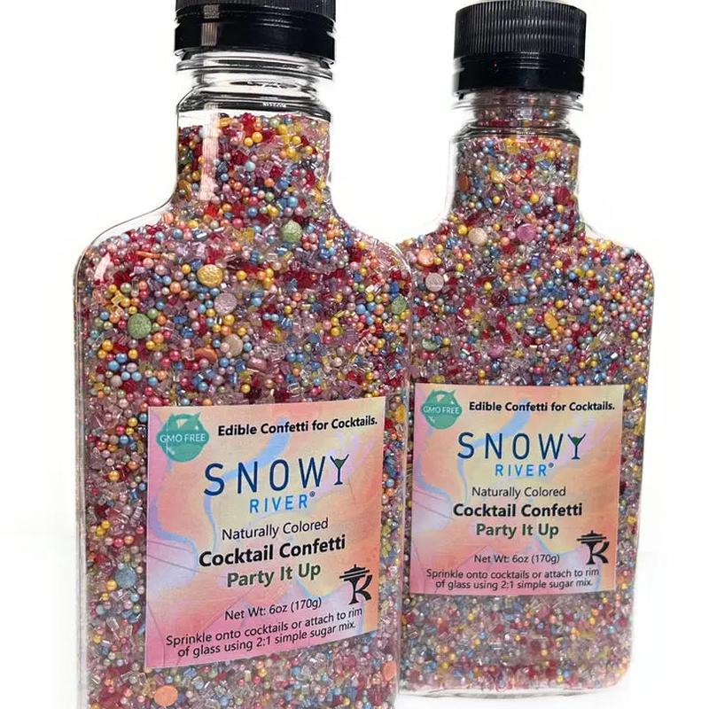 Snowy River Holiday Party It Up Cocktail Drink Rimmer