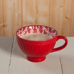 The Red Latte Mug - 14oz