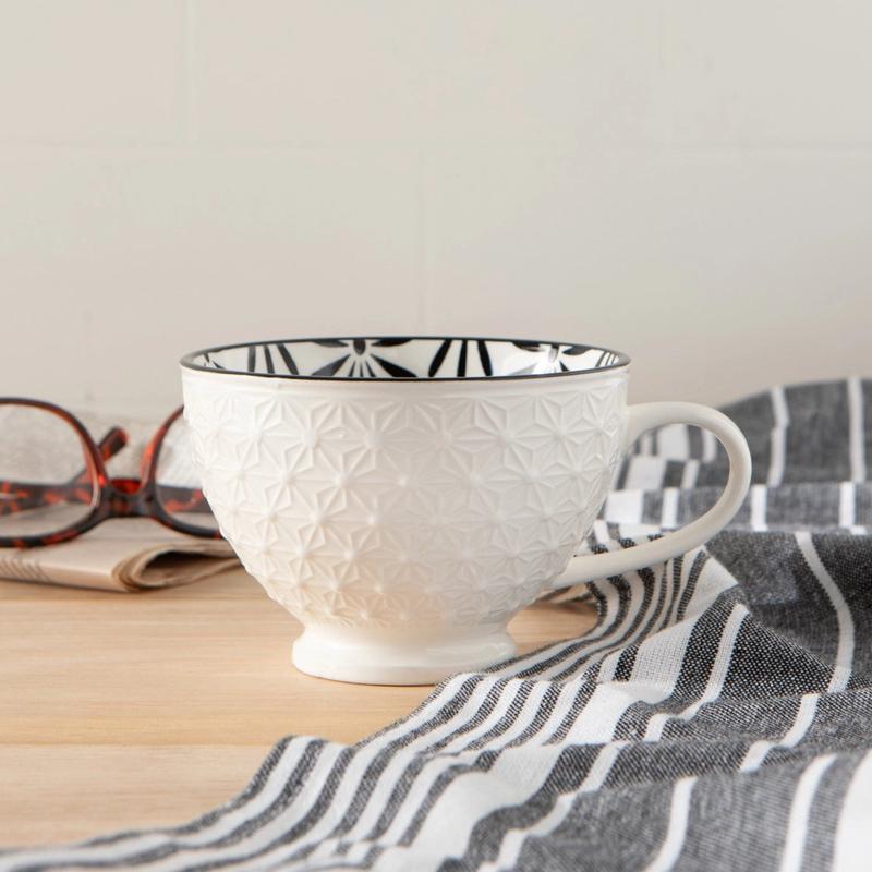 The White Latte Mug - 14oz