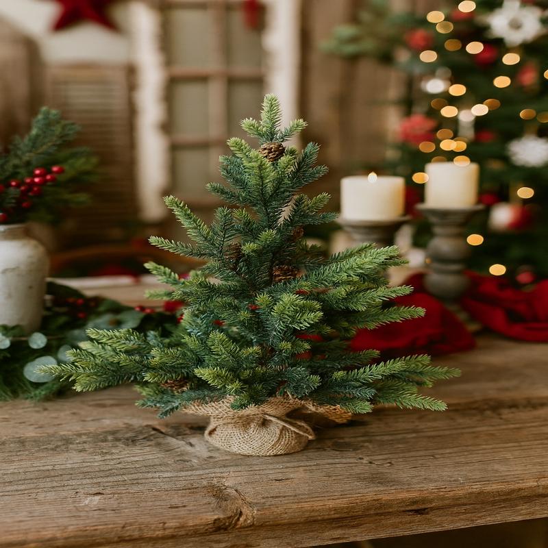 18" Faux Balsam Fir Seedling Tree