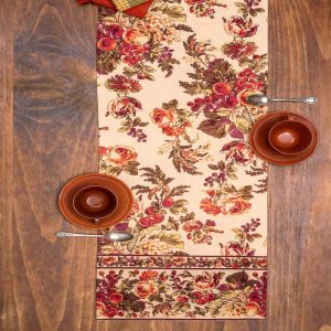 72" April Cornell Bountiful Harvest Table Runner
