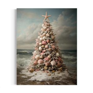 8x10 A Nautical Noel Print Wall Decor
