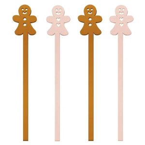Acrylic Gingerbread Stir Stick