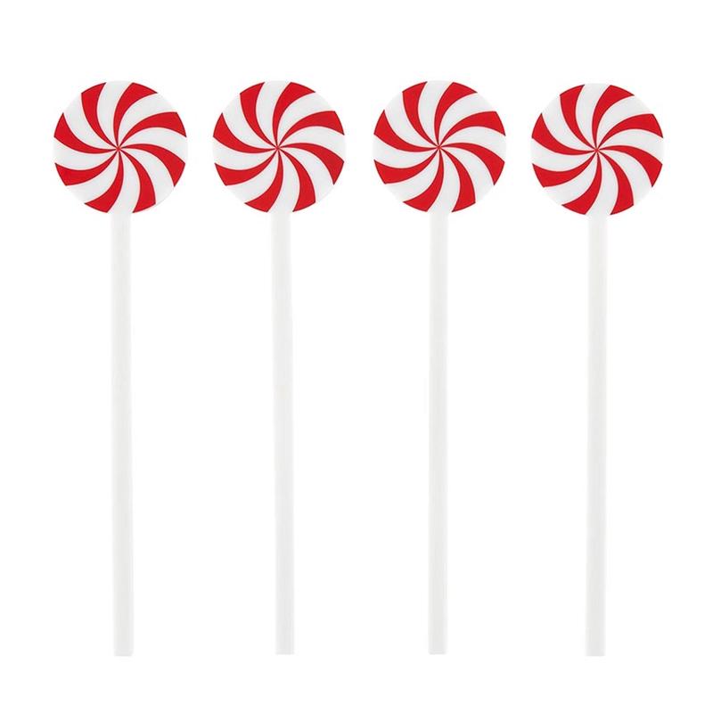 Acrylic Peppermint Stir Stick