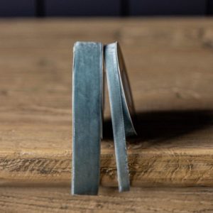 Blue Velvet Ribbon - Choose Size