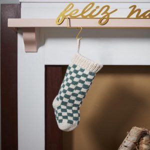 Damier Stocking - Green