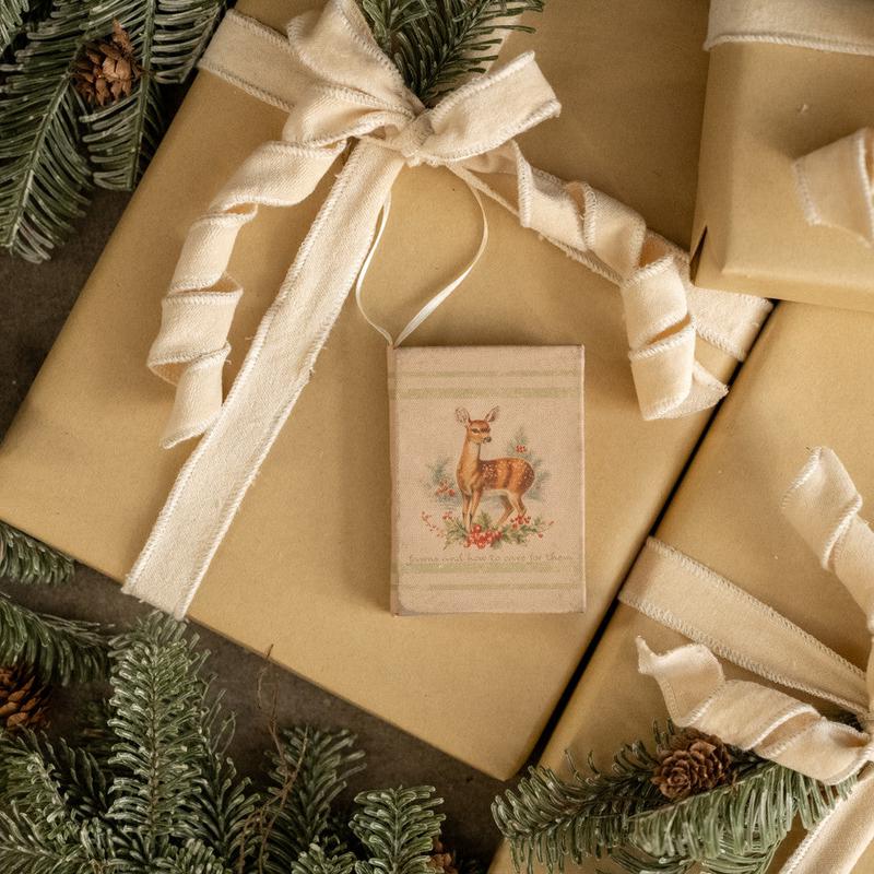 Fawns and To Care for Them Journal Ornament