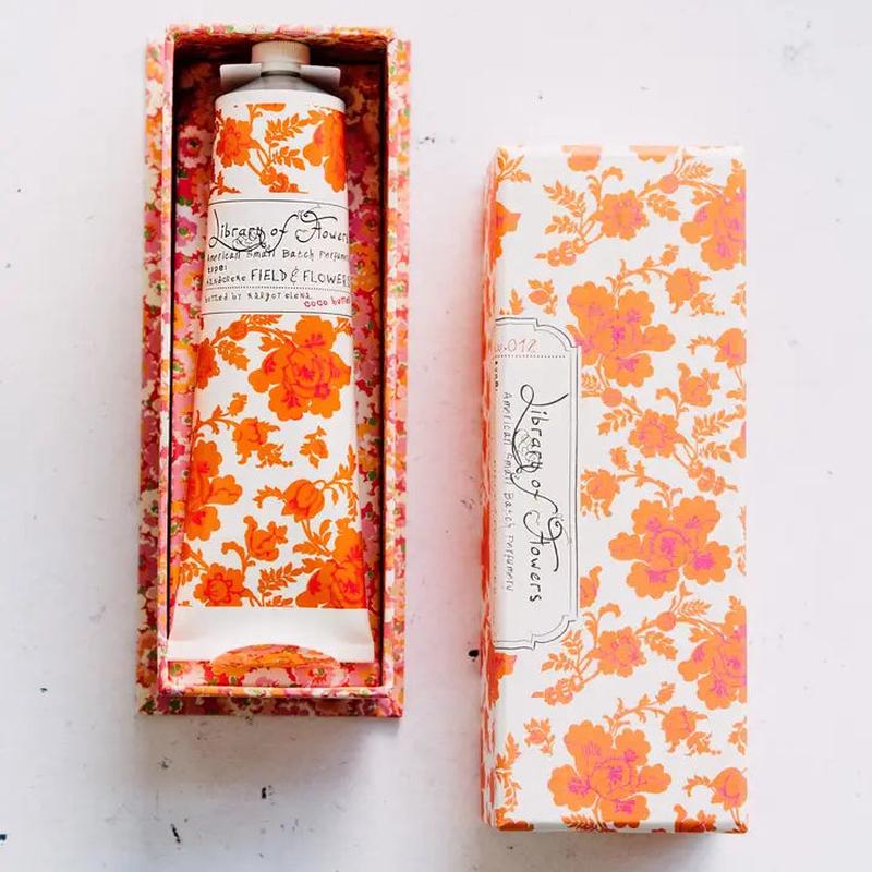 Library Of Flowers Field and Flowers 2.3 oz Hand creme