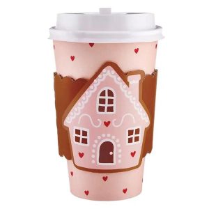 Pack of 8 Gingerbread To Go Cups