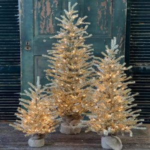 Silver Pine Tree - Choose Size