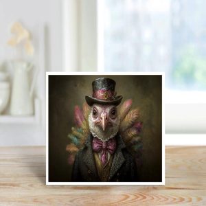 The Distinguished Turkey - Note Card
