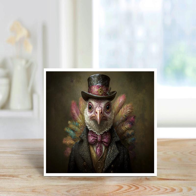 The Distinguished Turkey - Note Card
