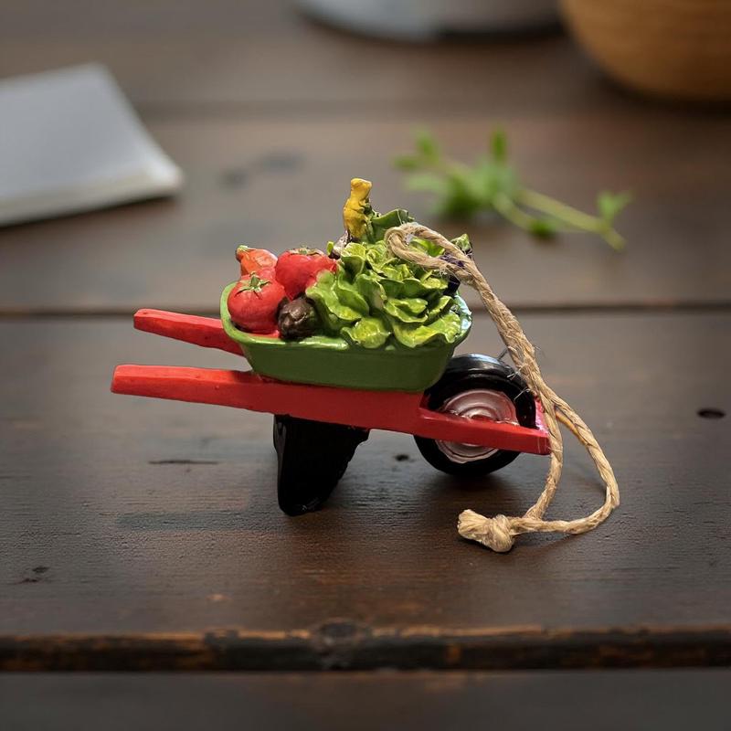 Vegetable Cart Ornament