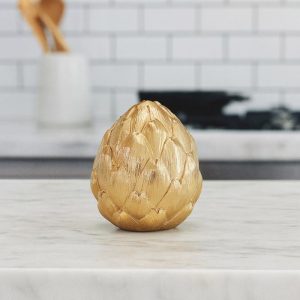 5" Gold Tabletop Artichoke