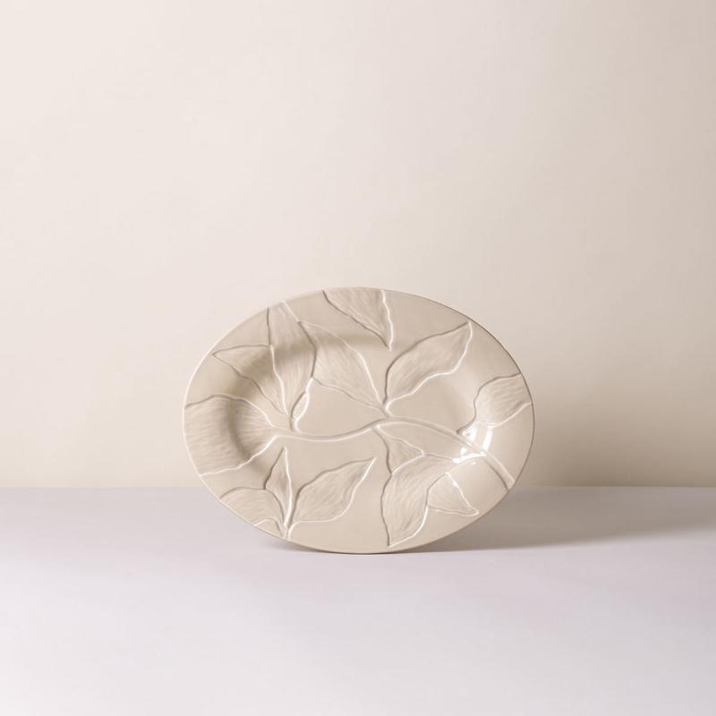 Bergs Potter Florita Glazed Sandstone Tray