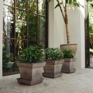 Bergs Potters Gaia Grey Planter -Choose Size