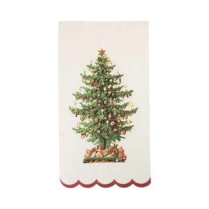 Christmas Tree Dinner Napkins - Set of 24