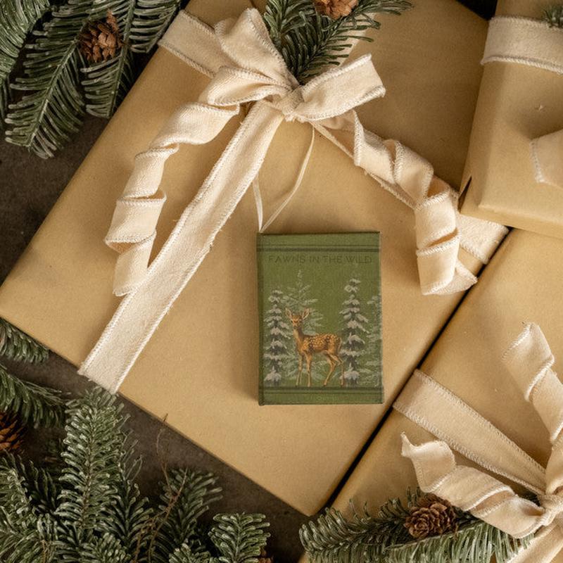 Fawns in the Wild Journal Ornament