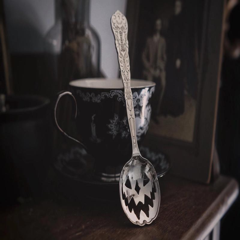 Haunted Hallows Silver Teaspoon