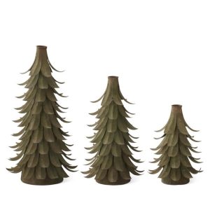 Iron Tree Candleholders with Patina Finish - Choose Size