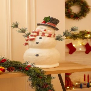 Jolly Snowman Figurine