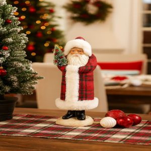 Plaid Belsnickel Santa