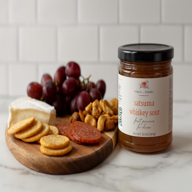 Satsuma Whiskey Sour Fruit Preserves for Cheese