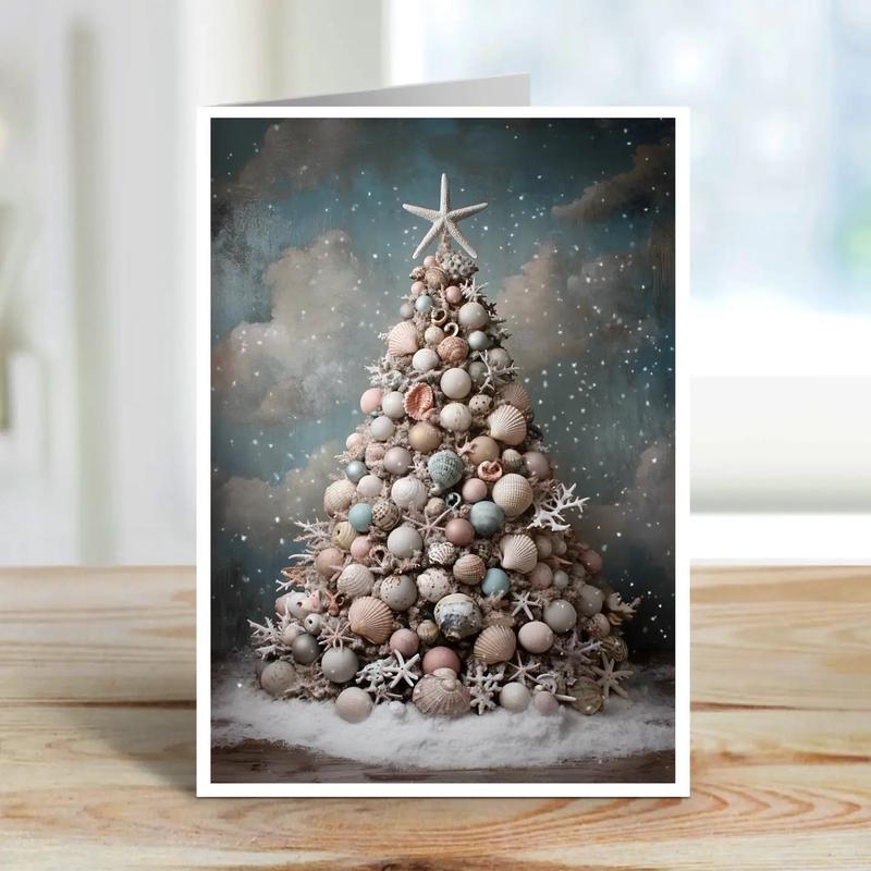 Shells and Snowflakes - Note Card