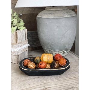 Small Black Dough Bowl