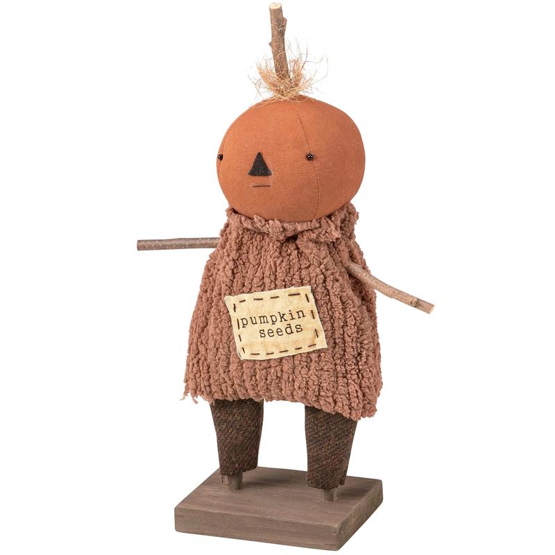 Sweet Oscar Primitive Pumpkin Doll