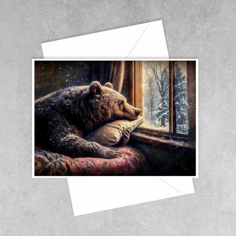 Winter Bear - Note Card