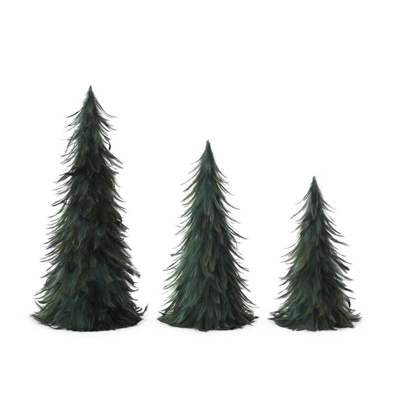 Wispy Green Feather Tree - Choose Size