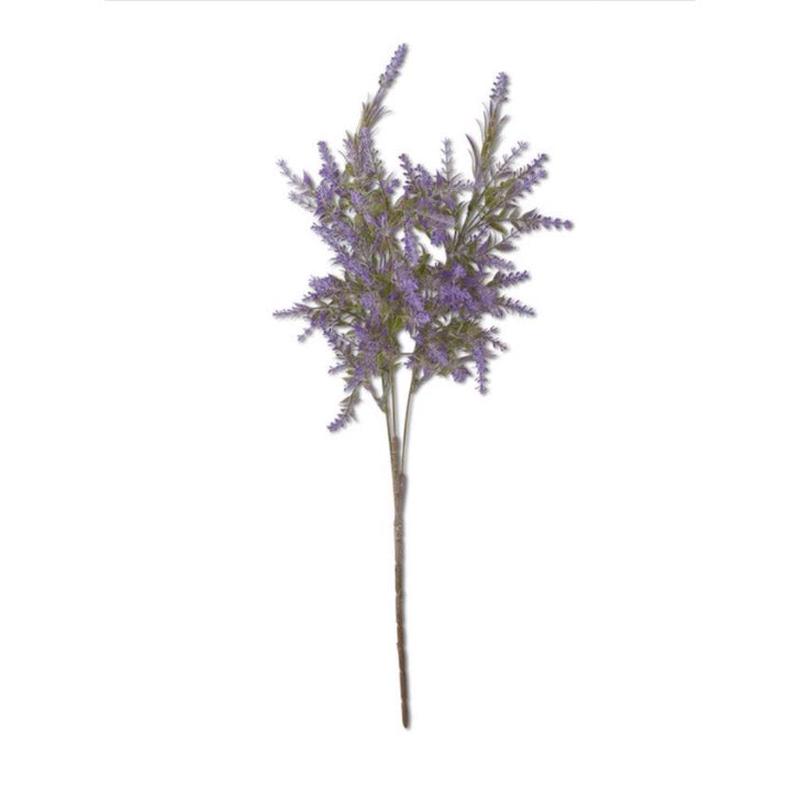 27" Faux Lavender Stem