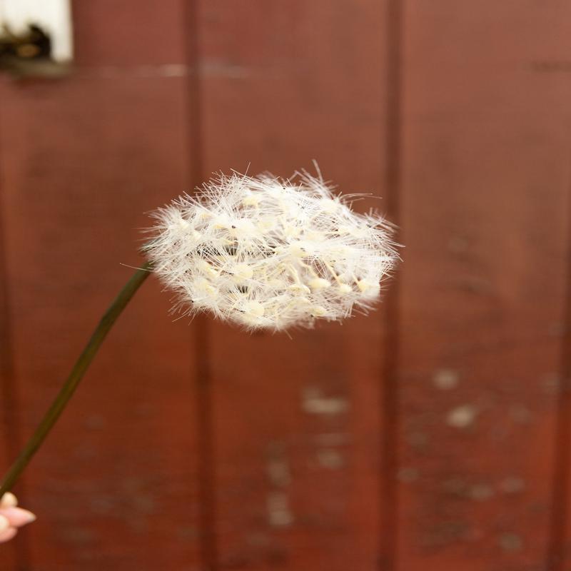 31" Faux Dandelion Wish Stem