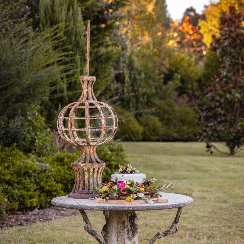 Aged Metal Garden Ornament - Preorder