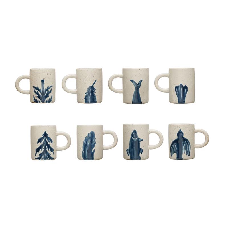 Hand Painted Double Sided Mug - Choose Style