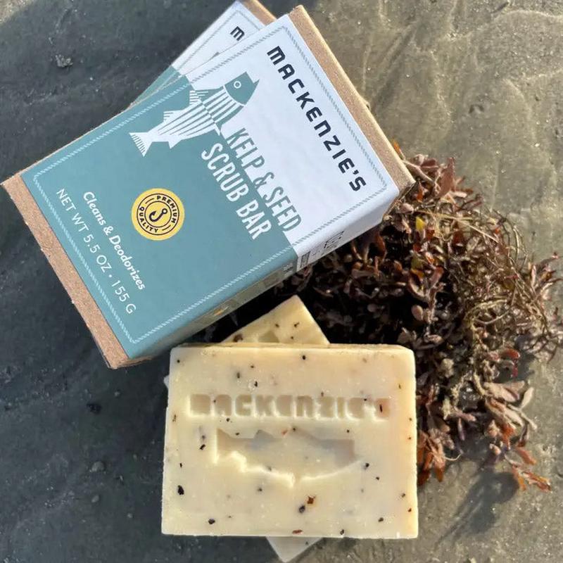 MacKenzie's Fisherman Kelp and Seed Scrub Bar