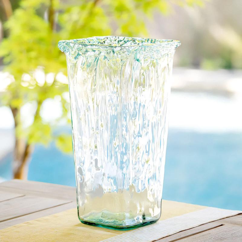 Oceana Organic Glass Tall Vase- More coming soon