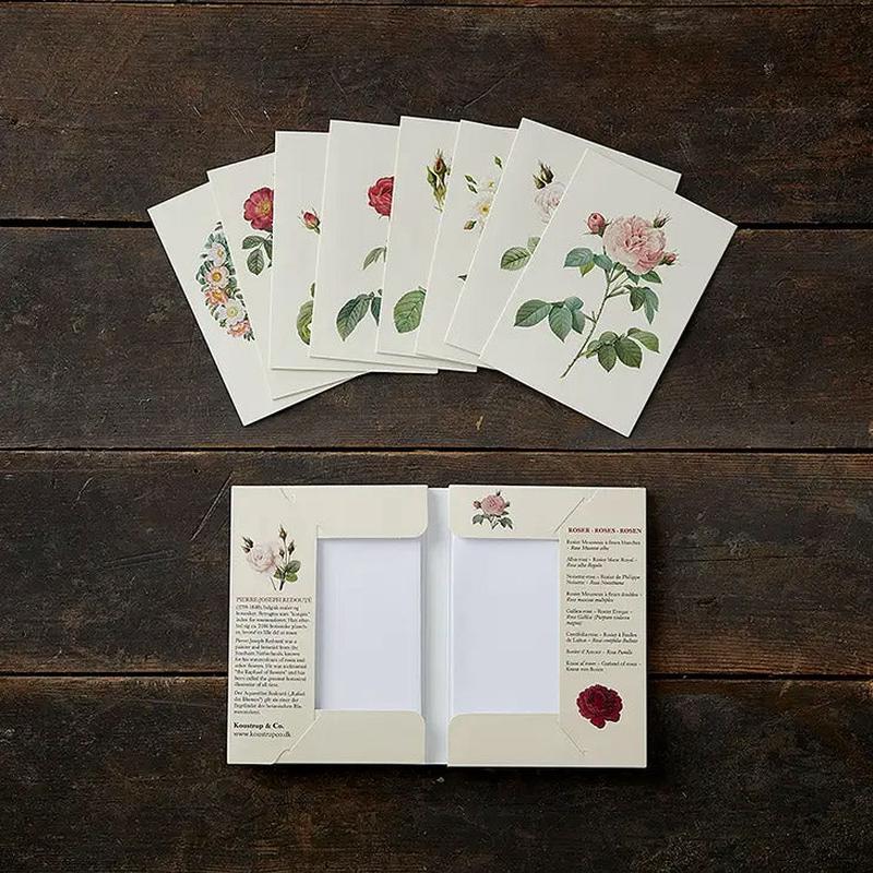 Rose Design Note Card Collection