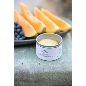 Saffron Pink Peppercorn Sea Salt