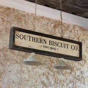 Southern Biscuit Company Light Fixture