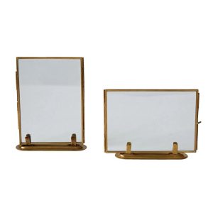 Brass and Glass Frame - Choose Style