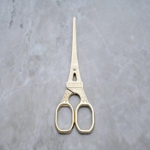 Eiffel Tower Gold-Tone Scissors
