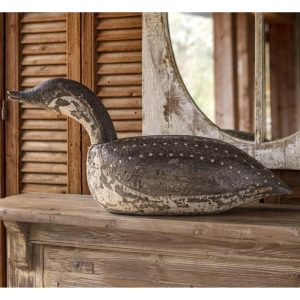 Rustic Loon Decoy