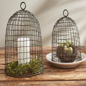 Set of 2 Wire Bell Cloches - More Coming Soon